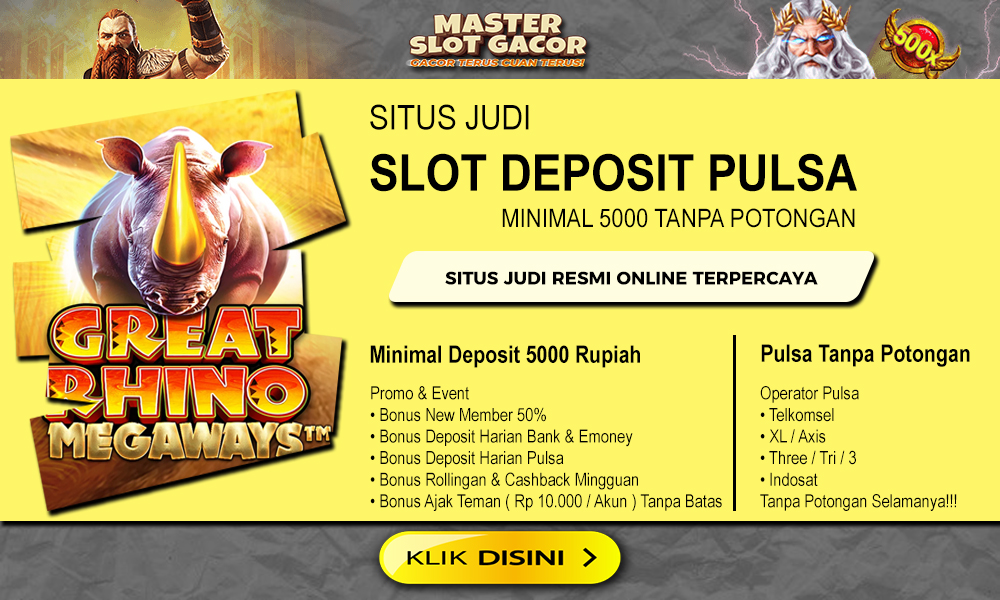 Slot Pulsa Terkini